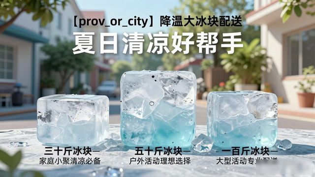 武侯降温大冰块配送 夏日清凉好帮手